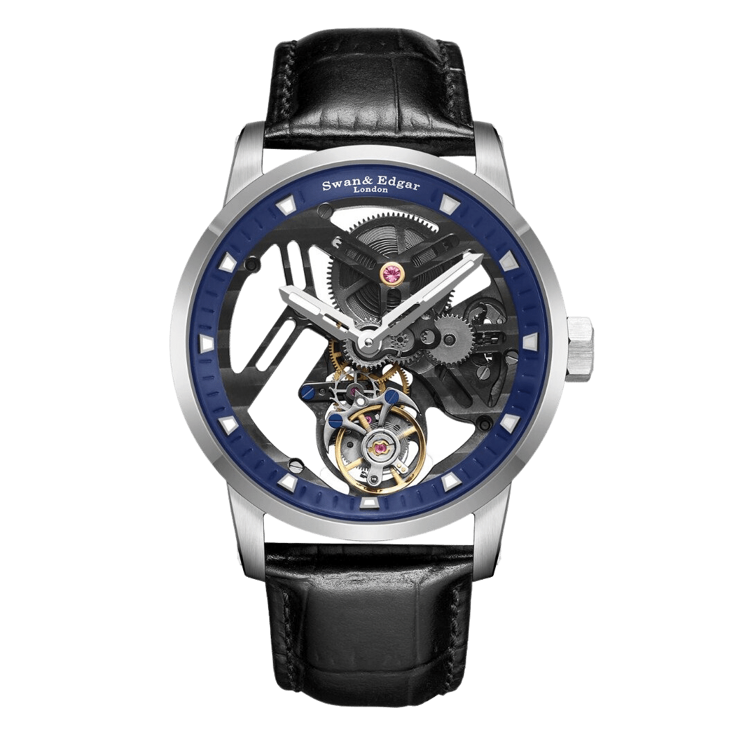 Swan and on sale edgar skeleton watch