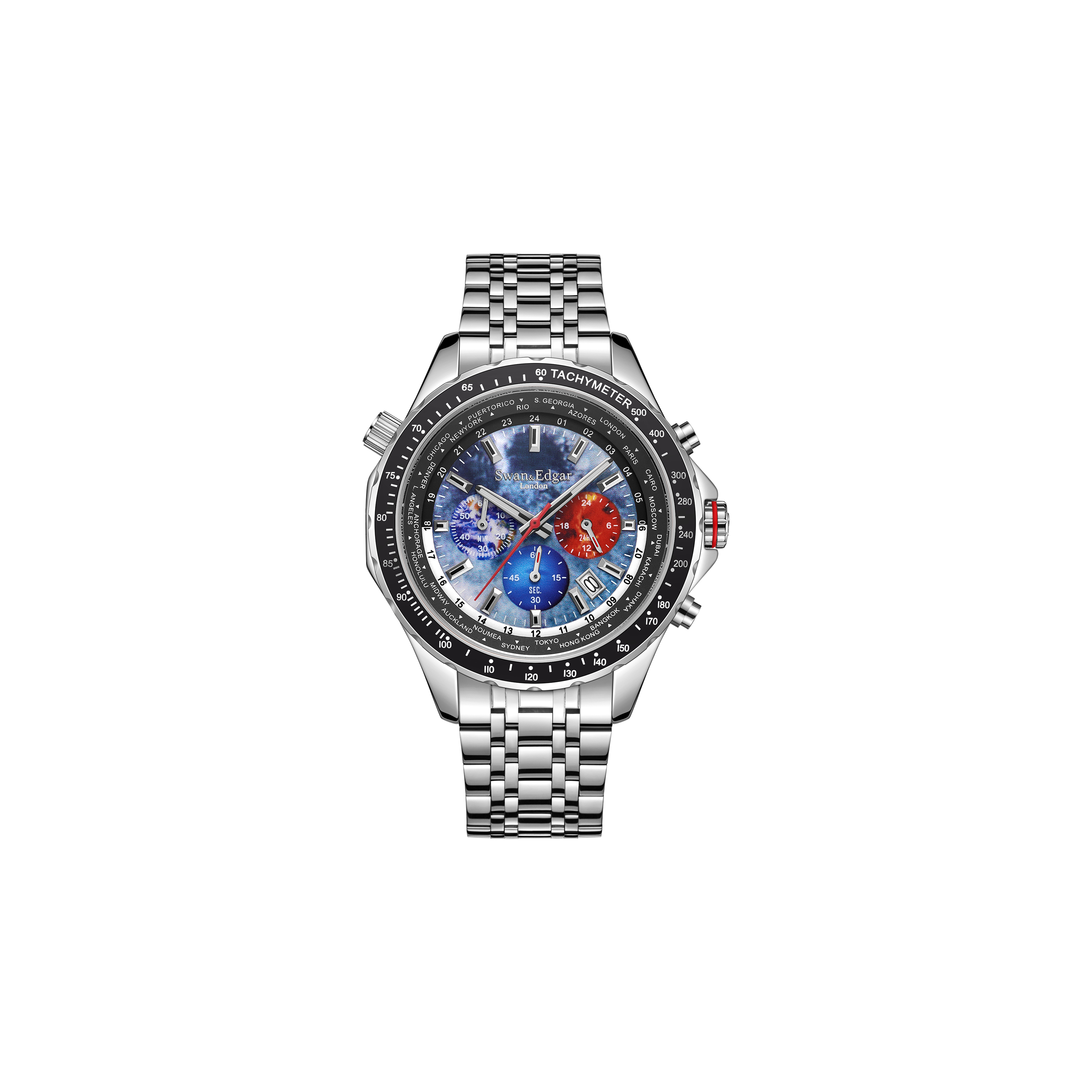 World Timer Mechanical Quartz - Main Image
