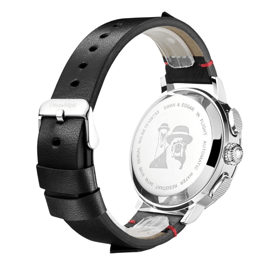 Photo, , In Flight Automatic- Silver Black