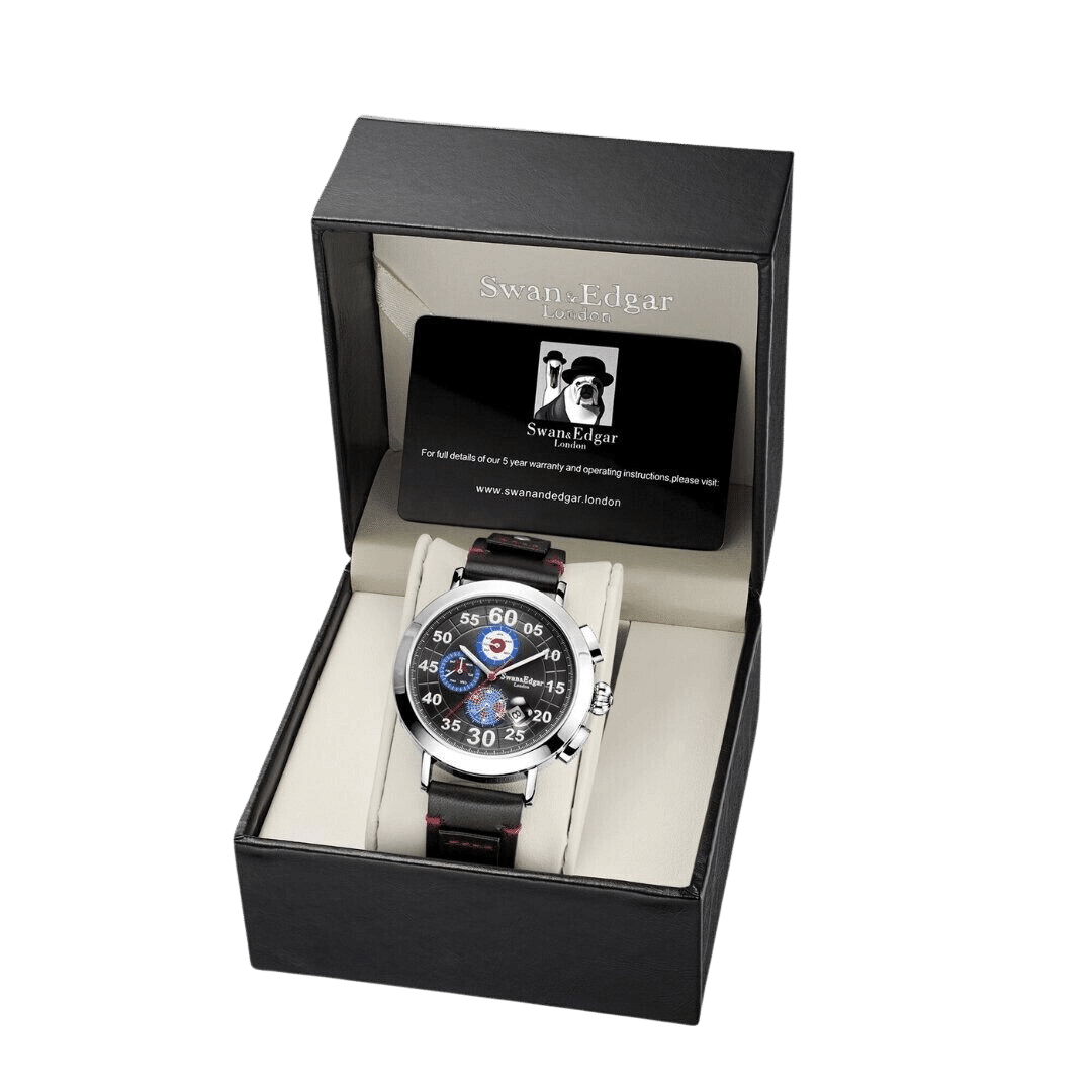 Photo, , In Flight Automatic- Silver Black