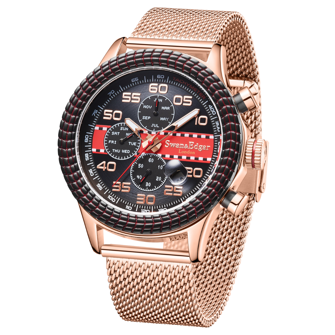 Photo, , Race Line Automatic- Rose Black