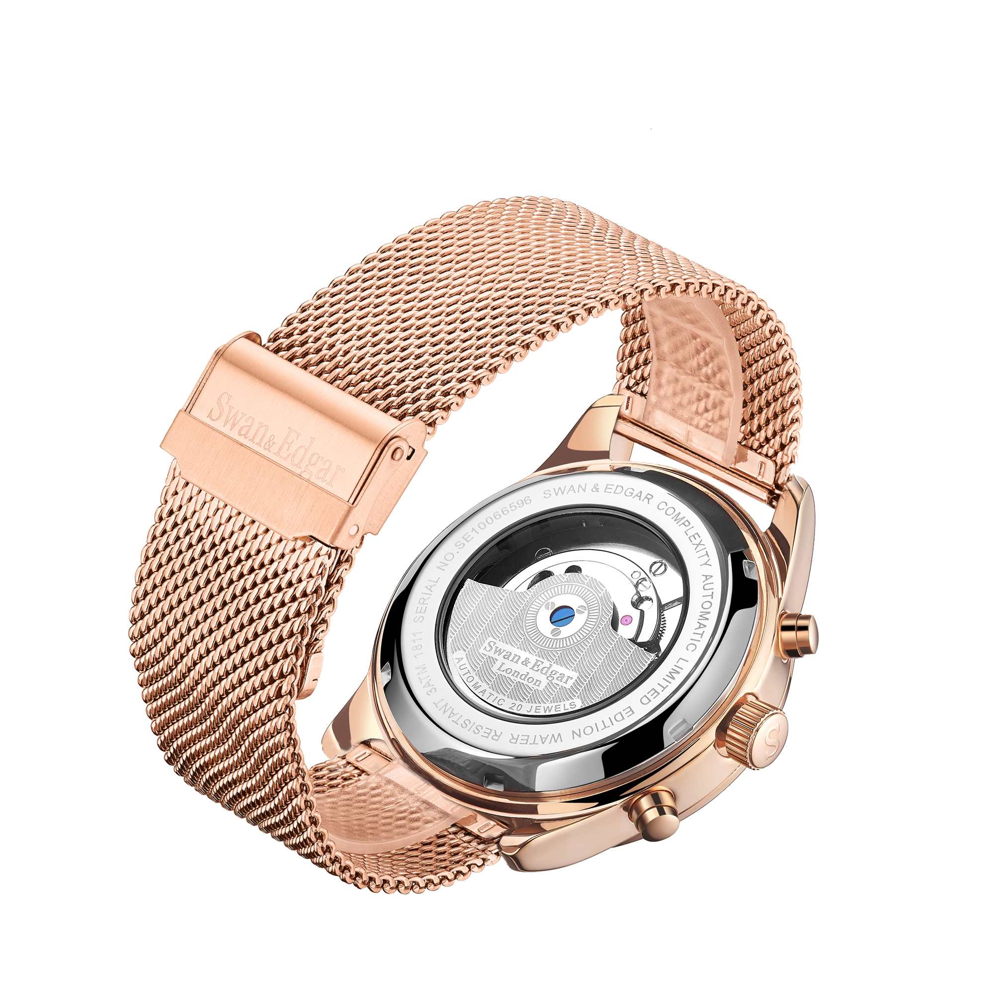 Complexity Rose Automatic Rose Milanese Bracelet