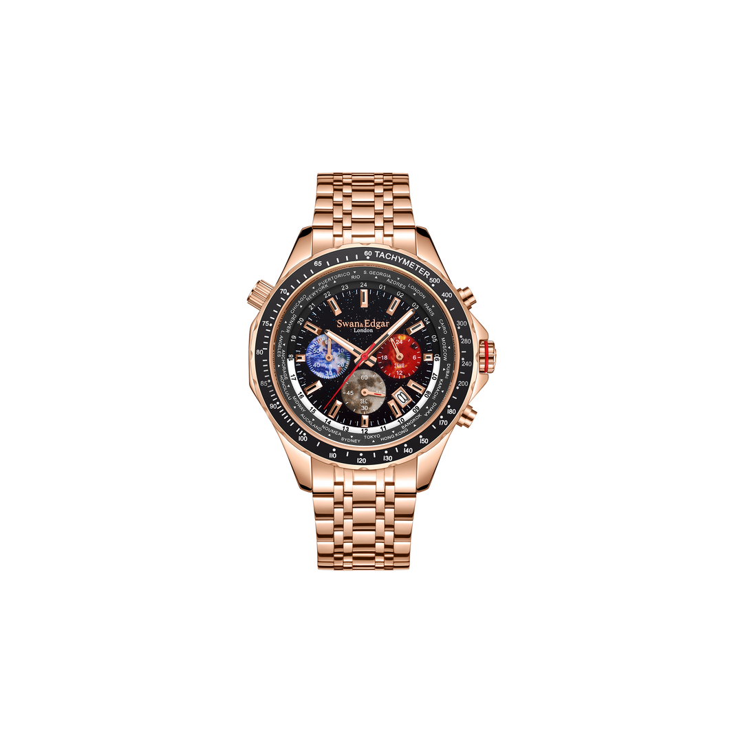 World Timer Mechanical Quartz