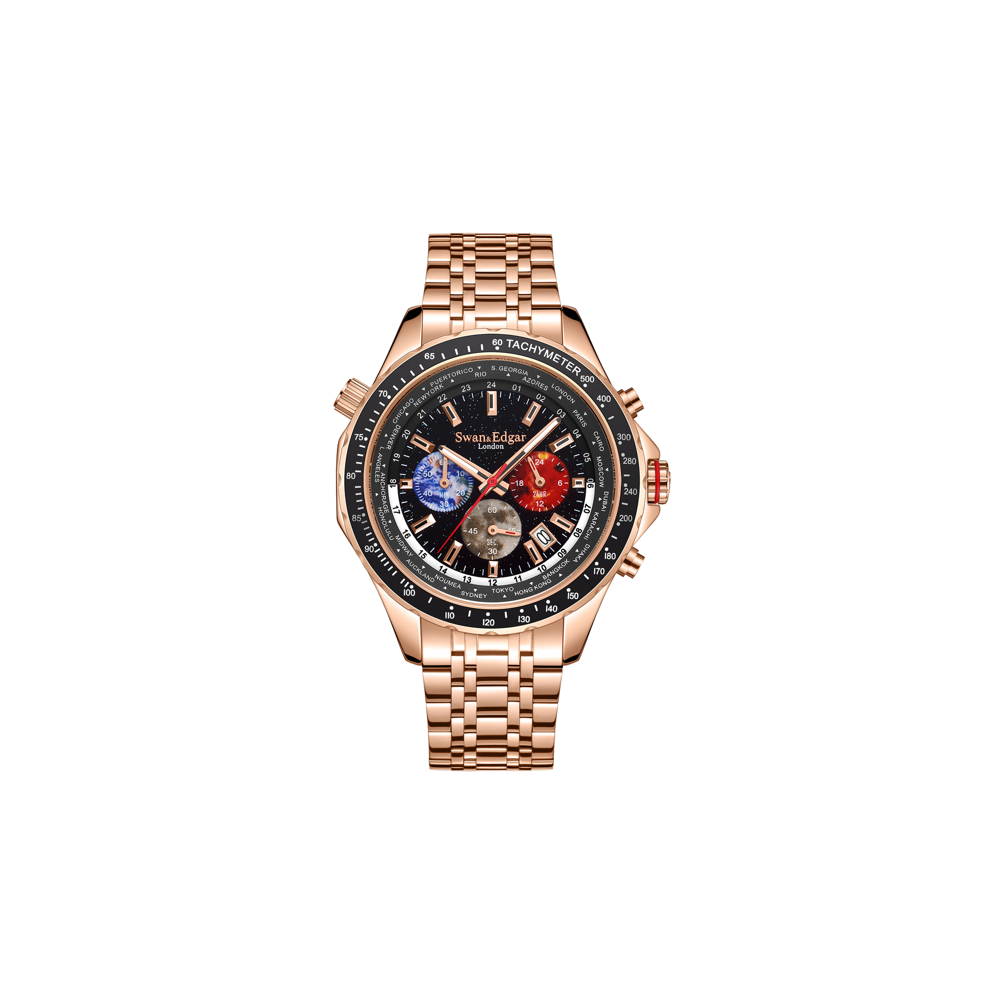 World Timer Mechanical Quartz