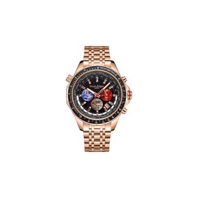 Photo, , World Timer Mechanical Quartz Rose
