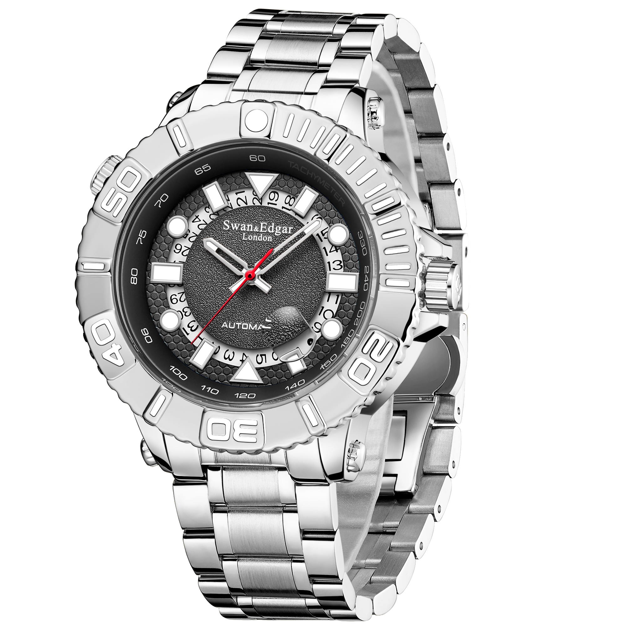 Photo, , Geometric Racer Automatic - Steel