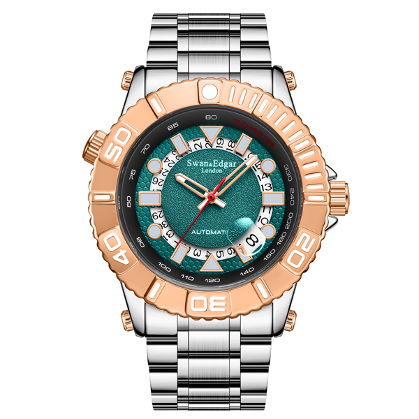 Boost All, Geometric Racer Automatic - Two Tone Steel