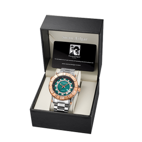 Photo, , Geometric Racer Automatic - Two Tone Steel