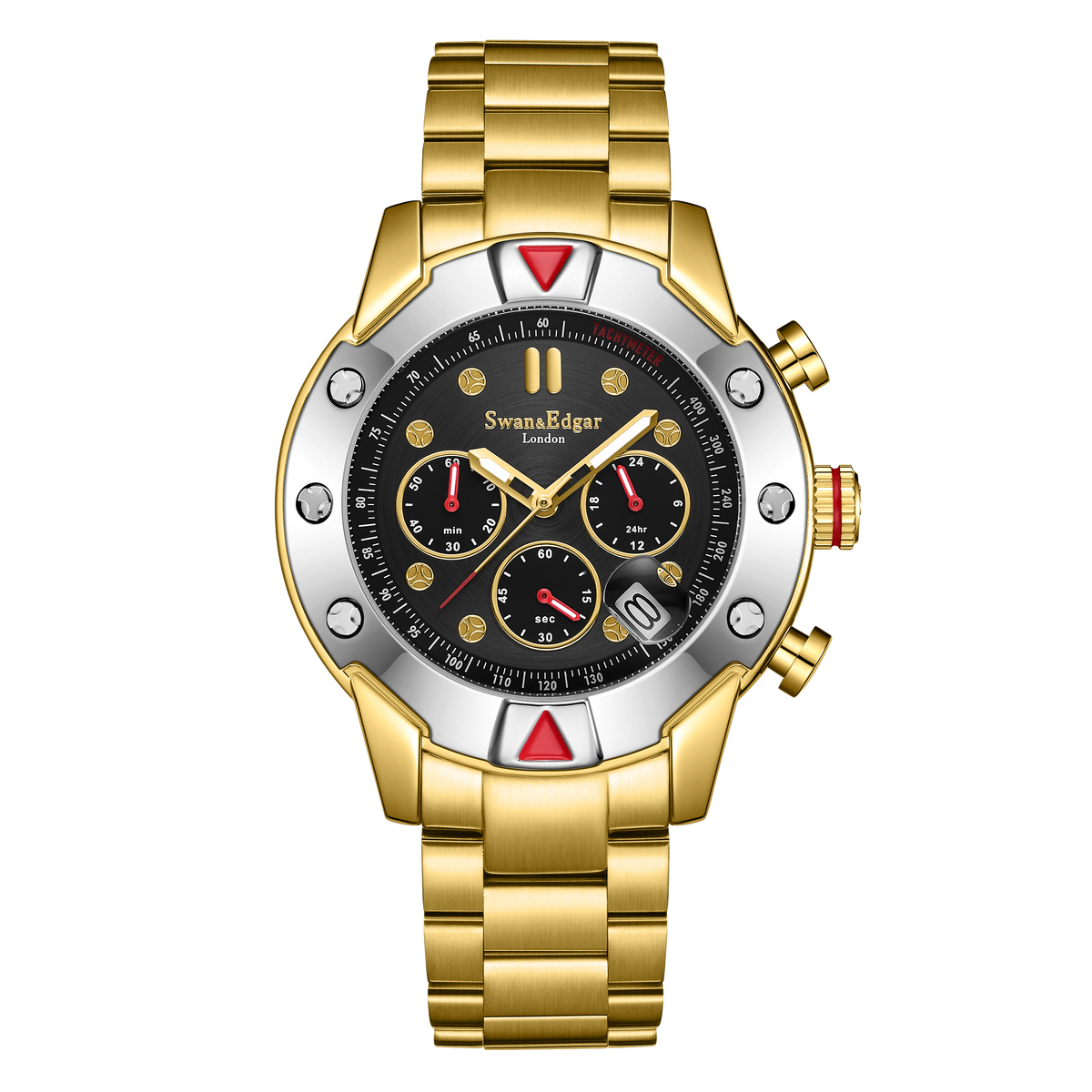 Mecha-Quartz, Hand Assembled Mechanical-Quartz Hybrid Automatic - Gold