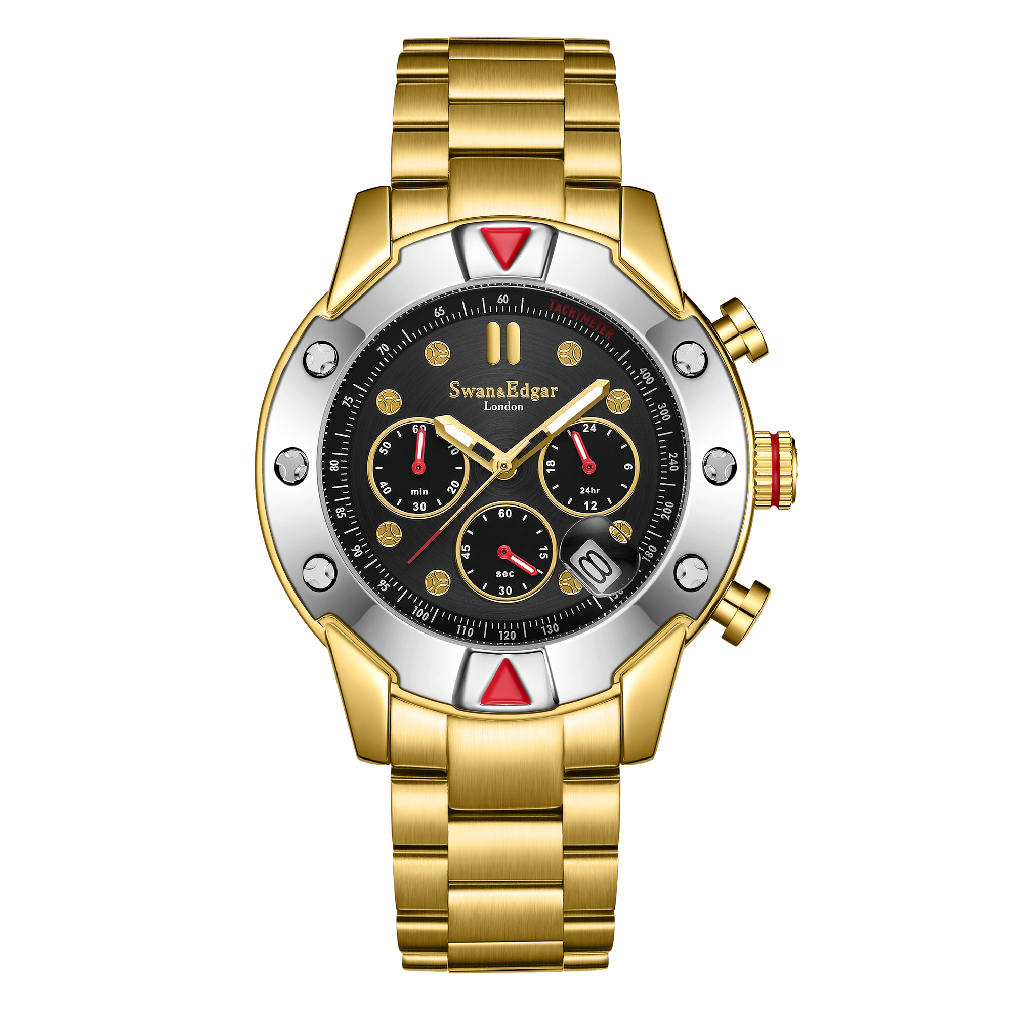 Photo, , Hand Assembled Mechanical-Quartz Hybrid Automatic - Gold