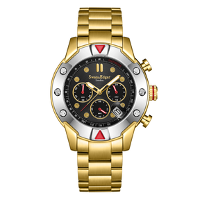 Photo, , Hand Assembled Mechanical-Quartz Hybrid Automatic - Gold
