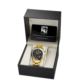 Photo, , Hand Assembled Mechanical-Quartz Hybrid Automatic - Gold