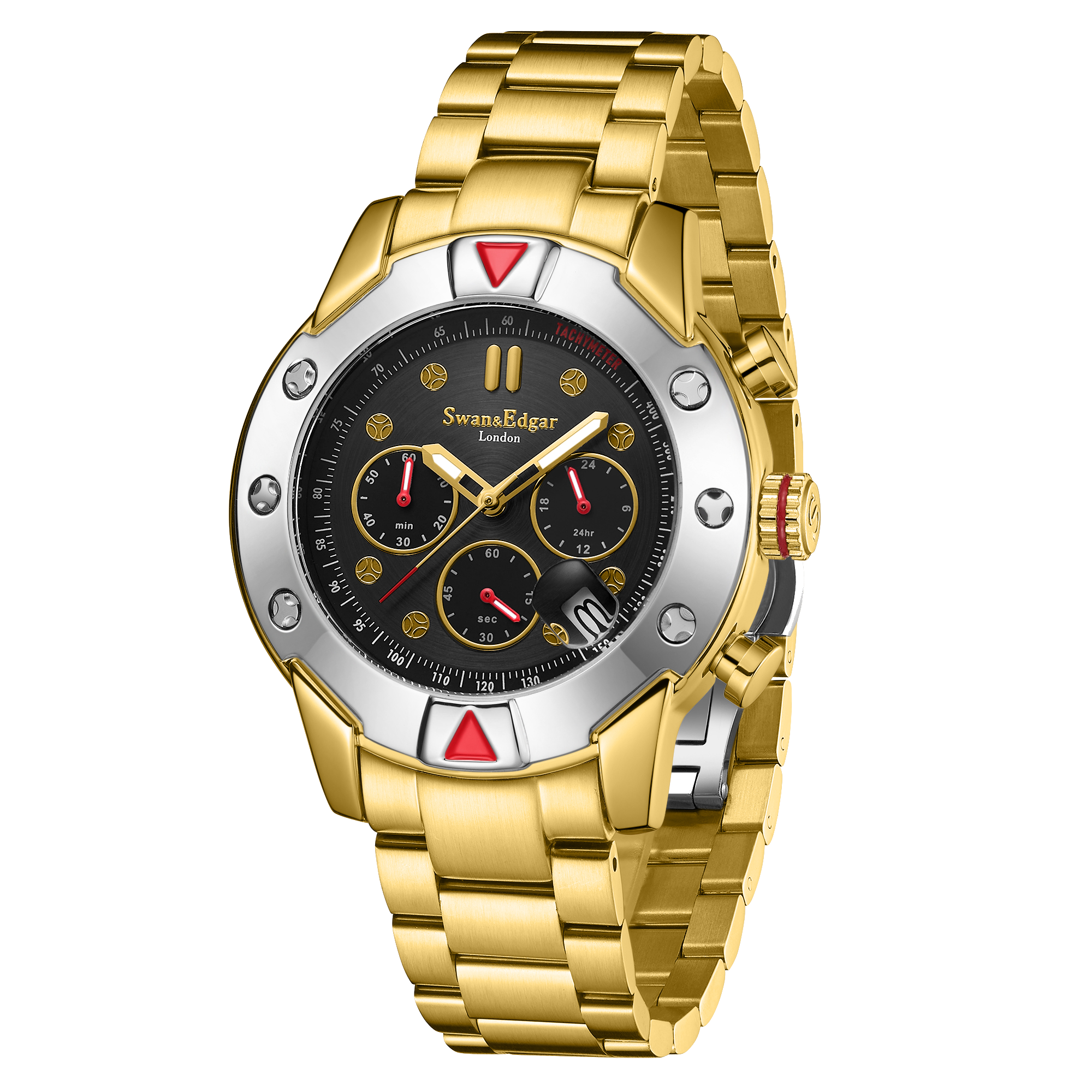 Photo, , Hand Assembled Mechanical-Quartz Hybrid Automatic - Gold