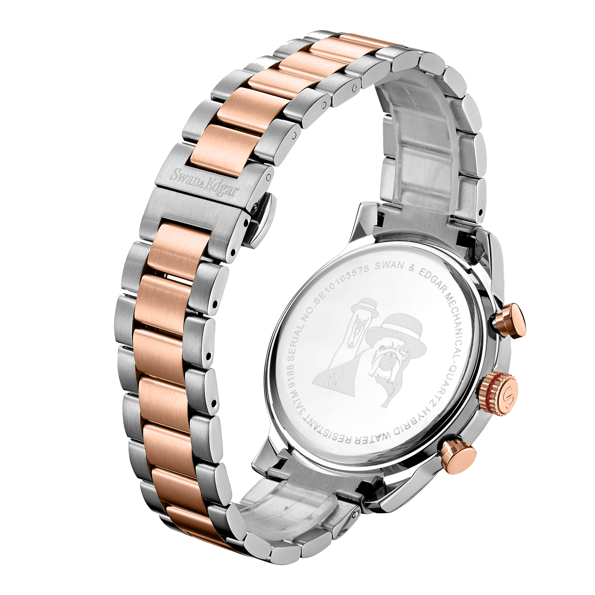 Photo, , Hand Assembled Mechanical-Quartz Hybrid Automatic - Two Tone