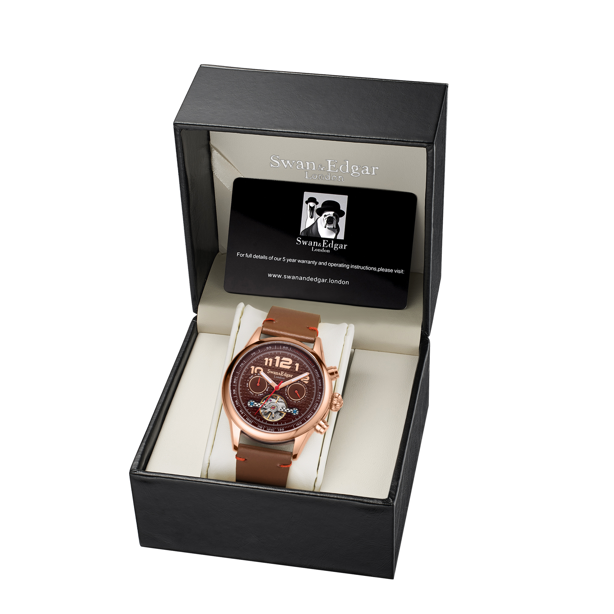 Photo, , Hasten Automatic- Rose Brown