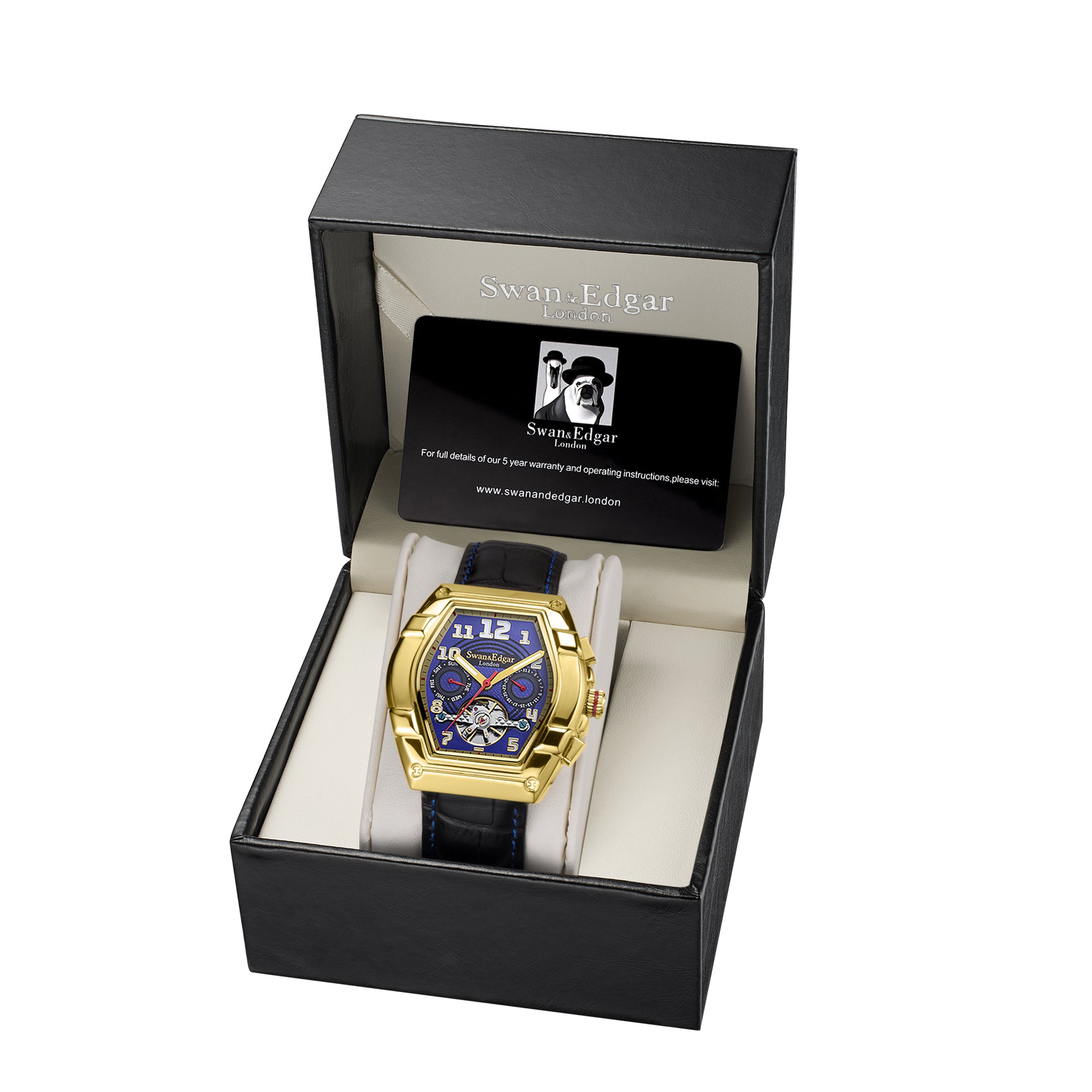 Excavator Automatic- Gold Navy