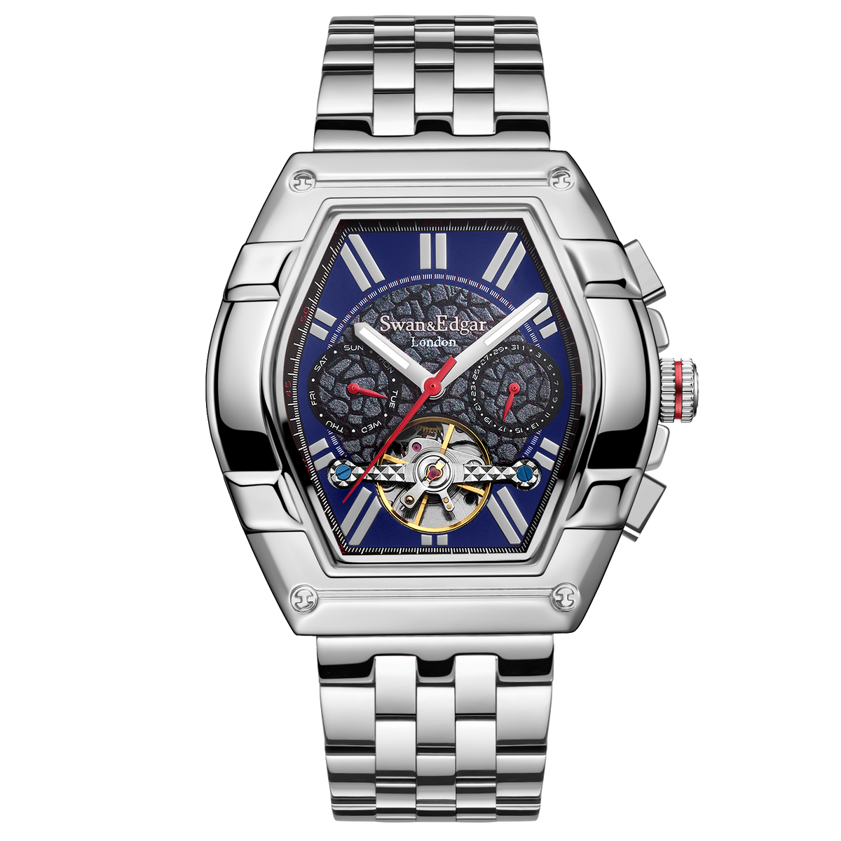 Knight Exhibition Automatic- Silver Navy