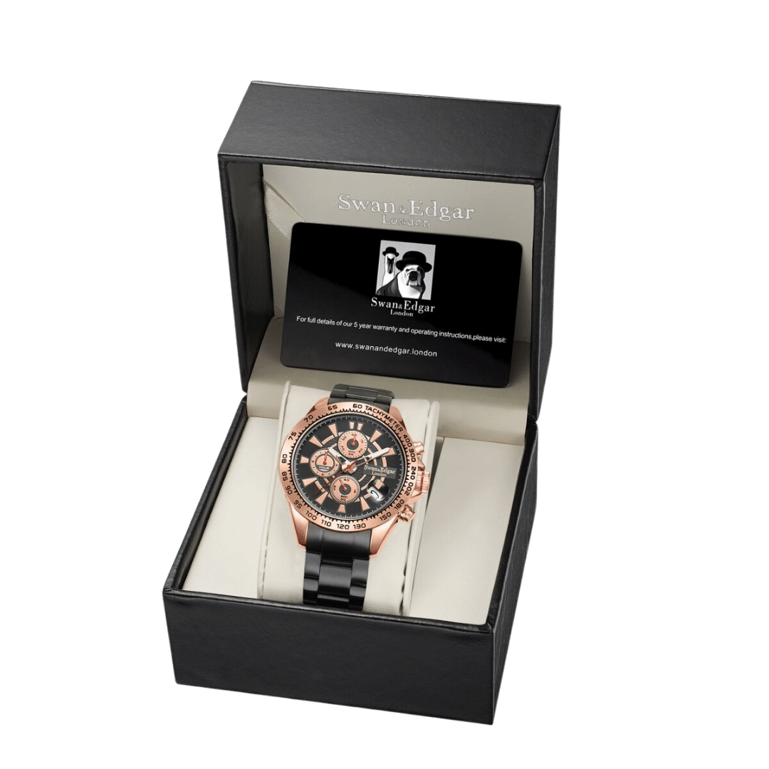 Photo, , Speed Target Mechanical Quartz- Rose Black