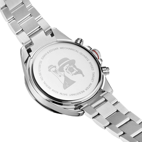 Photo, , Speed Target Mechanical Quartz- Silver Blue