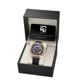 Photo, , Speed Tracker Mechanical Quartz- Rose Blue