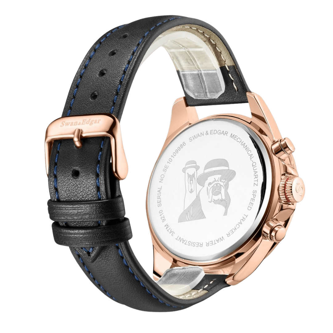 Photo, , Speed Tracker Mechanical Quartz- Rose Blue