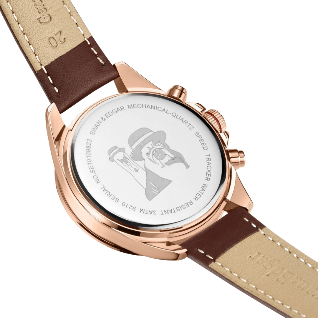 Photo, , Speed Tracker Mechanical Quartz- Rose Brown