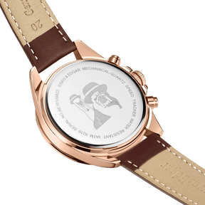 Photo, , Speed Tracker Mechanical Quartz- Rose Brown