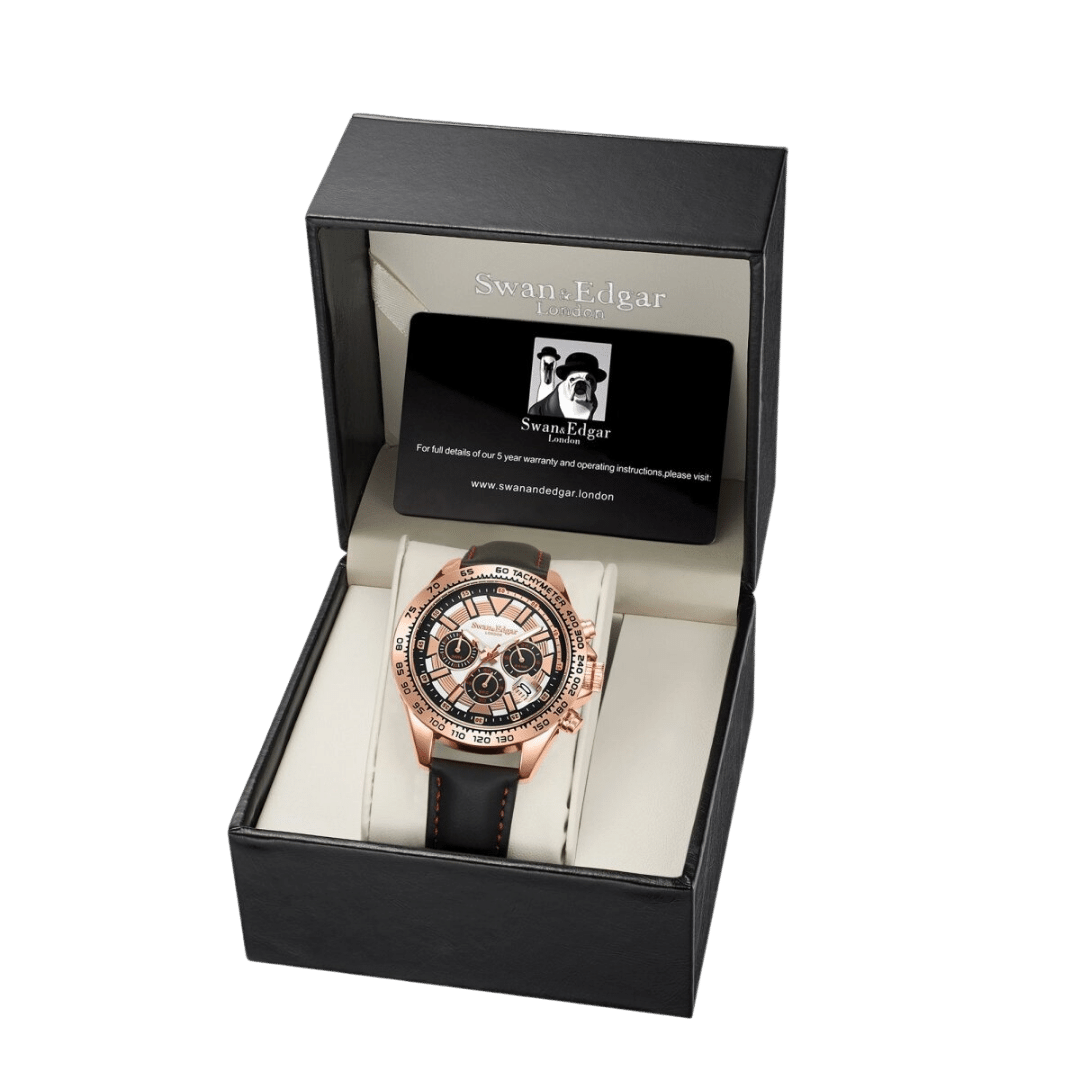 Photo, , Speed Tracker Mechanical Quartz- Rose White