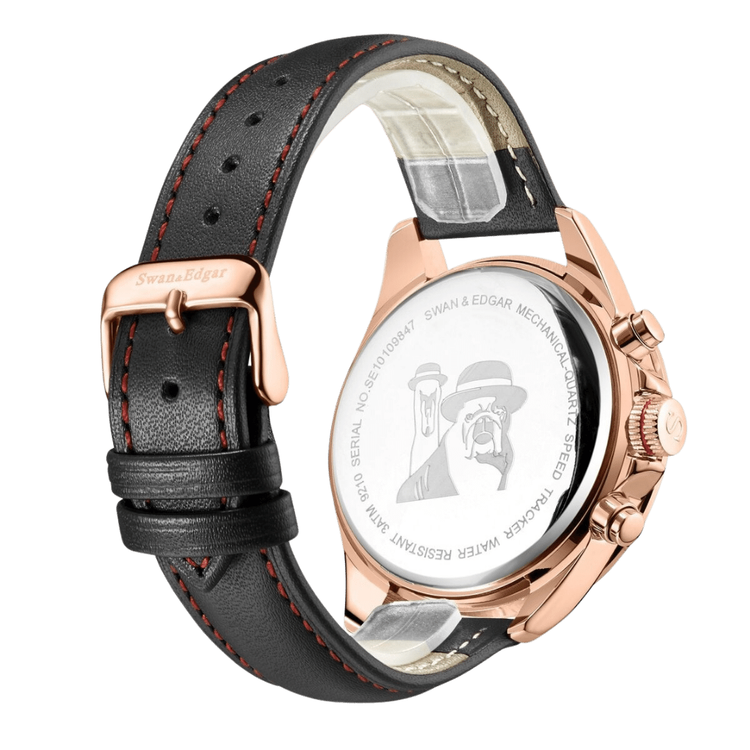 Photo, , Speed Tracker Mechanical Quartz- Rose White