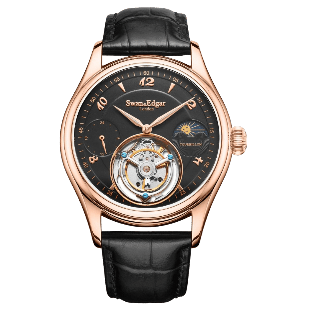 Whirlwind Tourbillon- Rose Black