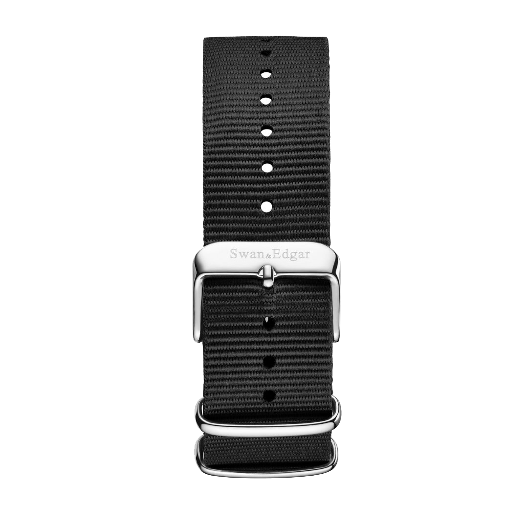 Watch Straps, Black Nylon Strap