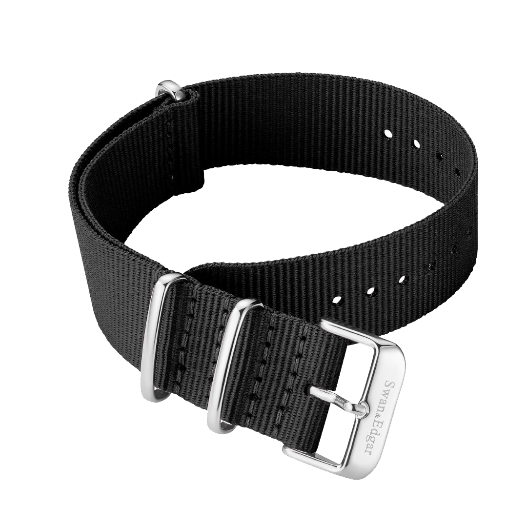 Photo, , Black Nylon Strap