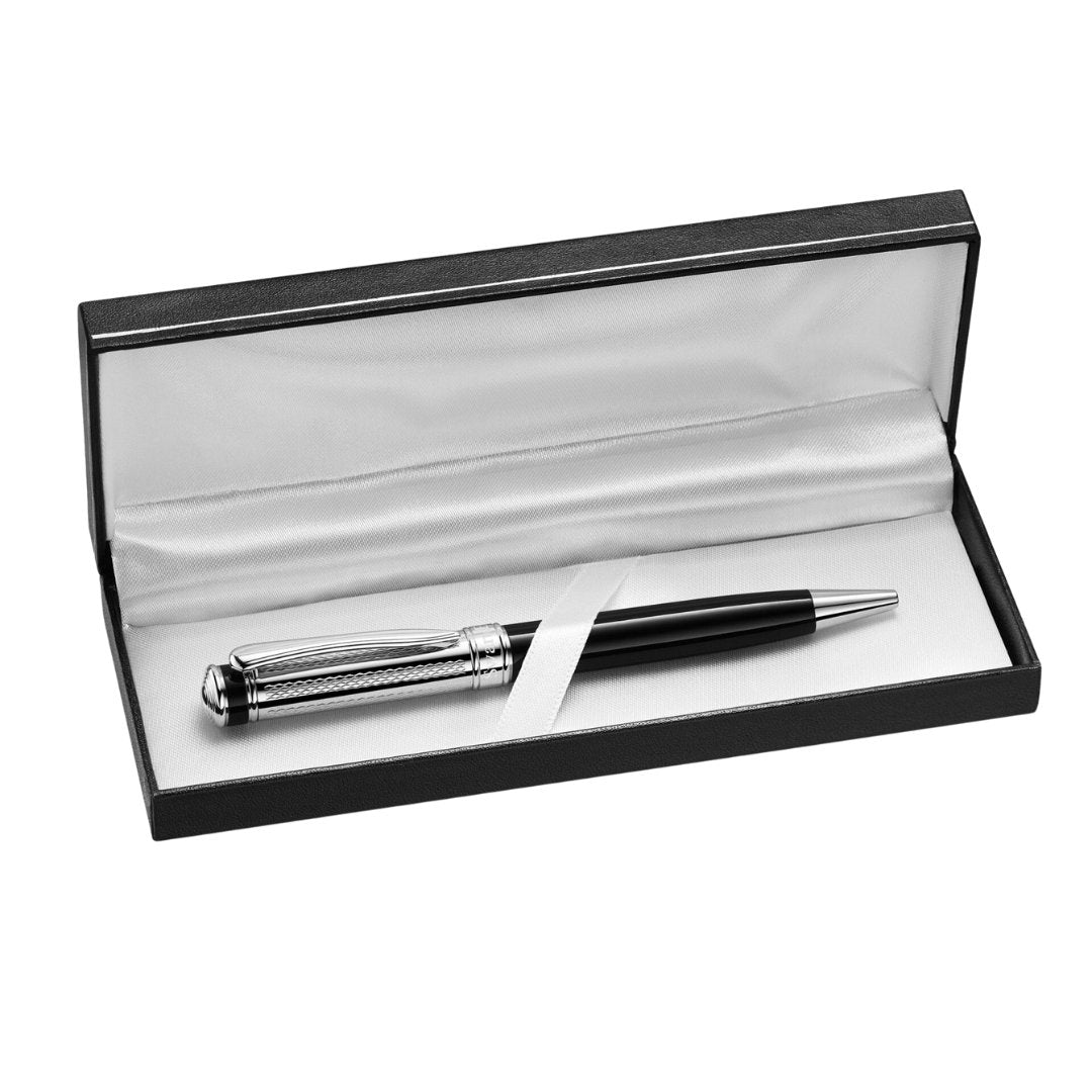 Steel & Chrome Luxury Pen - Swan & Edgar